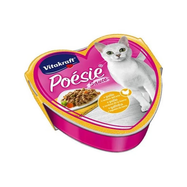 Poésie Comida Húmeda Para Gatos Pollo y Verduras 1 Lata De 85g