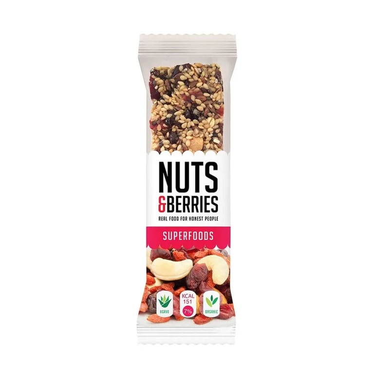 Barrita De Frutos Secos Superfoods