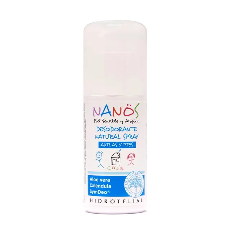 NANOS DÉSODORANT SPRAY NATUREL AISSELLES ET PIEDS