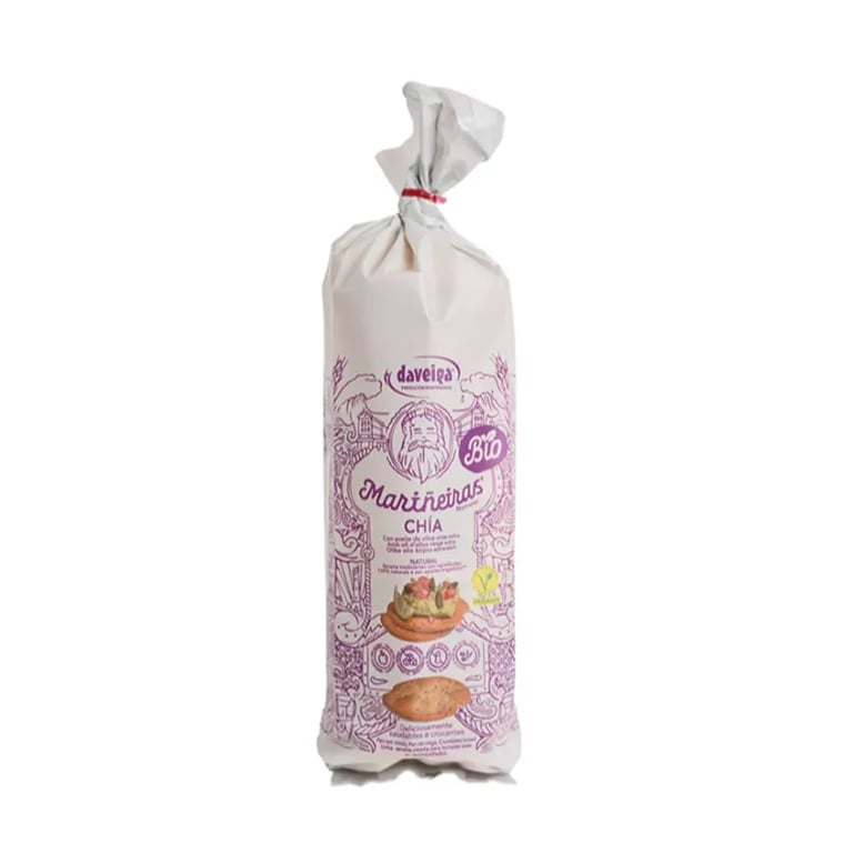Tostas De Pan Mariñeiras Con Chía Bio