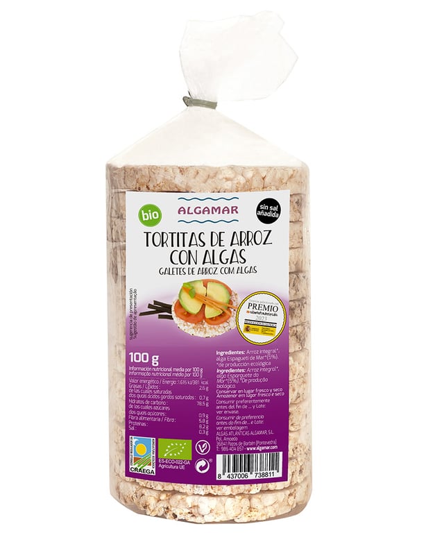 Tortitas con Espelta y Algas Bio - imagen 3 de 3