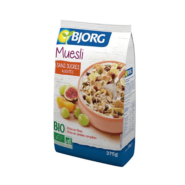 Muesli Frutas Sin Azúcar Añadido Bio
