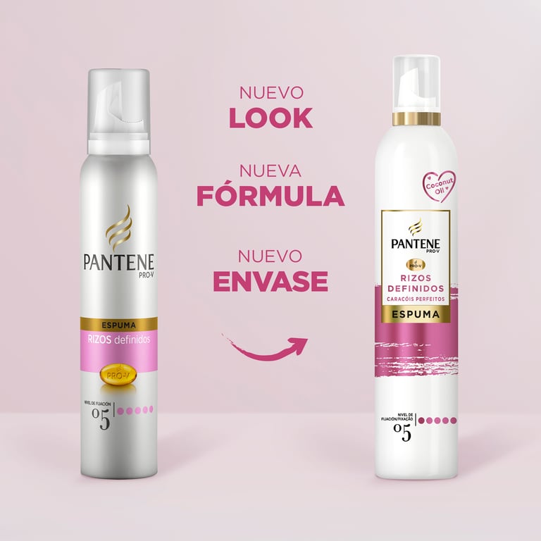 Pro-V Mousse Boucles Définies Fixation 5 300 ml de Pantene