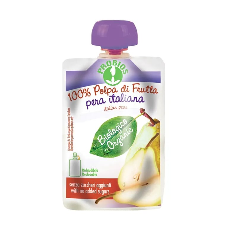 100% Pulpa De Pera Italiana Bio