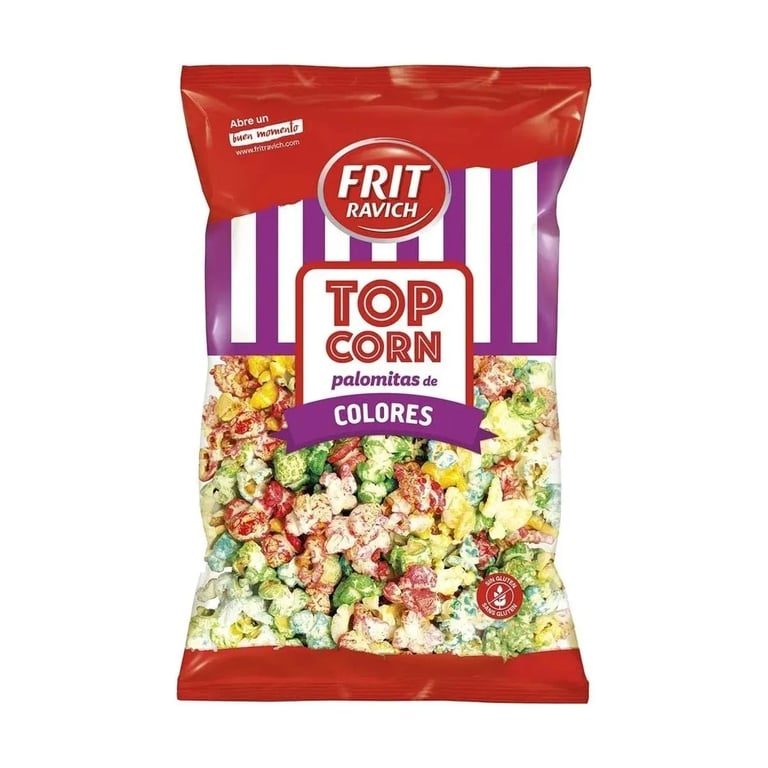 Buntes Popcorn Ohne Gluten