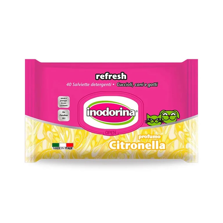 Refresh Toallitas Húmedas Citronela