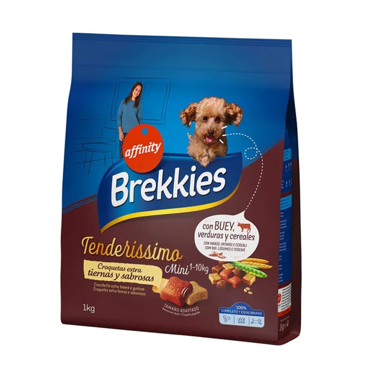 Brekkies Tenderissimo Mini Pienso Para Perros 1 Kg