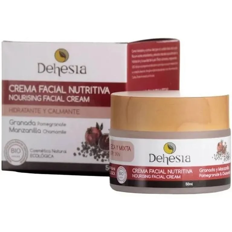 Crema Facial Nutritiva Granada Y Manzanilla