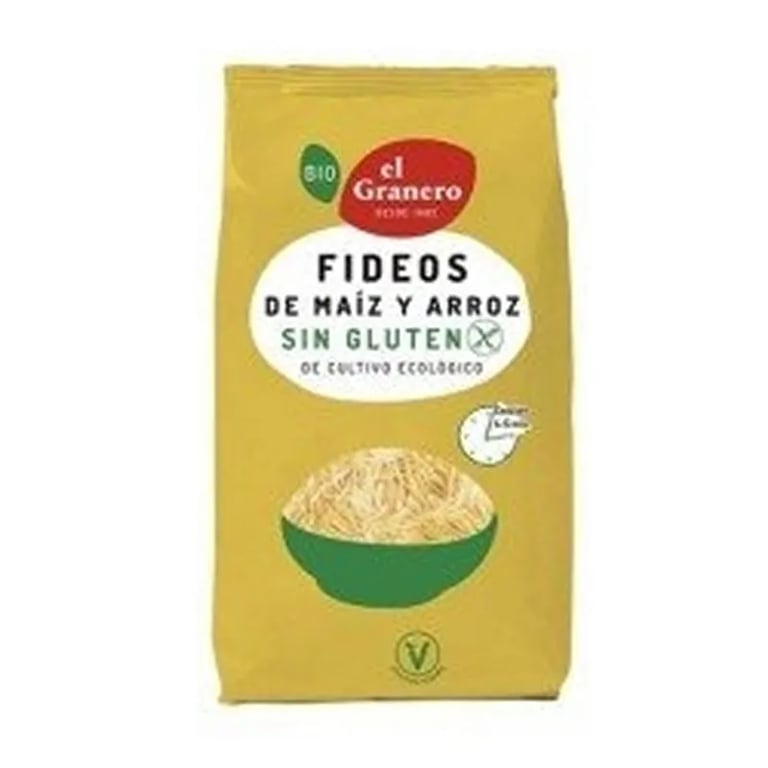 Vermicelles de Maïs Riz Sans Gluten Bio