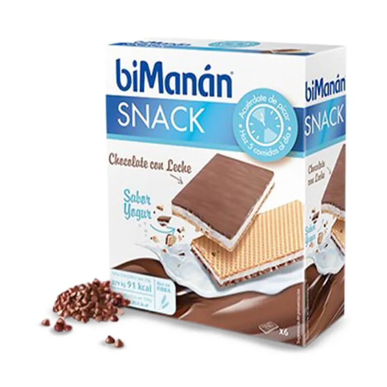 SNACK CHOCOLATE CON LECHE Y YOGURT