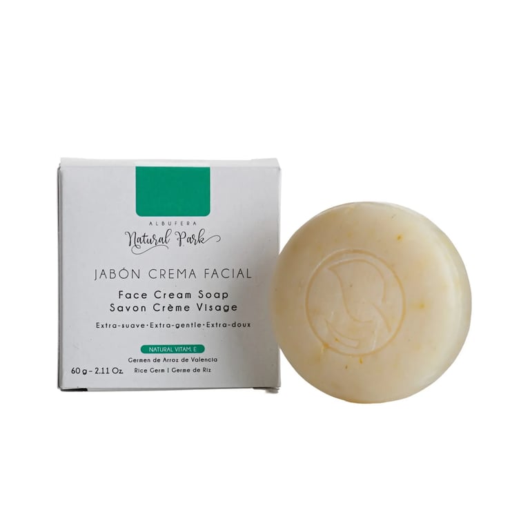 Jabón Crema Facial Natural Vitamina E