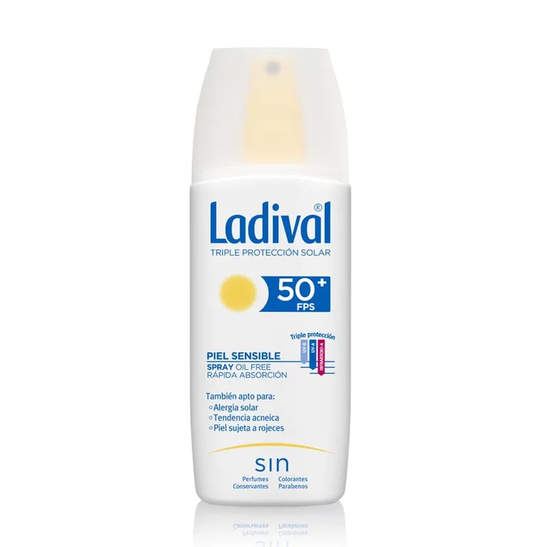 SPRAY PROTECTOR PIEL SENSIBLE RÁPIDA ABSORCIÓN SPF50+