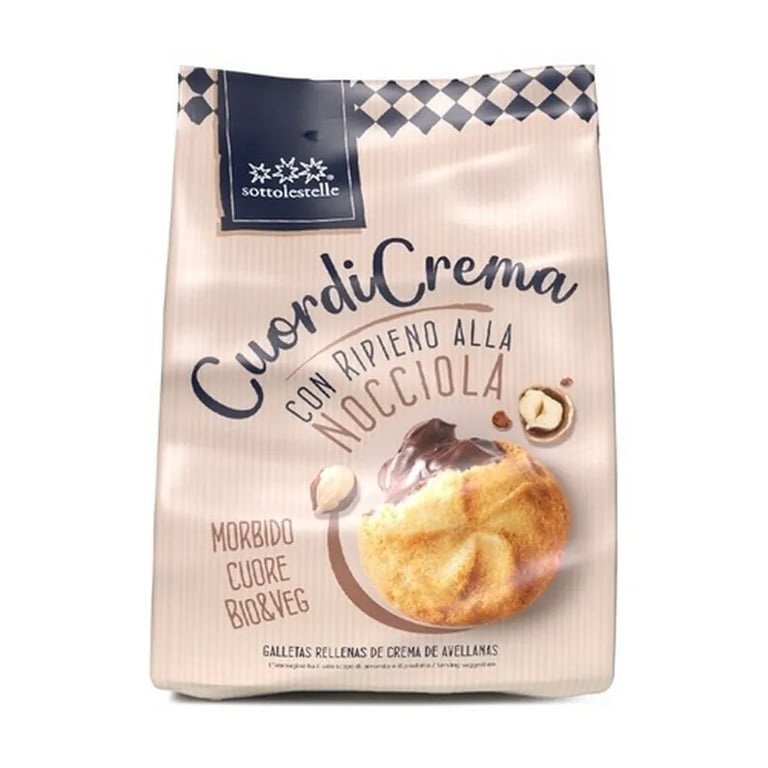 Biscuits Fourrés À La Crème De Noisette Bio