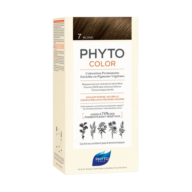 PHYTOCOLOR PERMANENTE KLEURING Nº 7 BLONDE