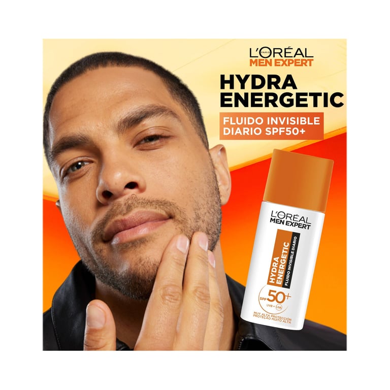 Men Expert Hydra Energetic Con Vitamina C SPF50 50 ml de L'Oreal Paris