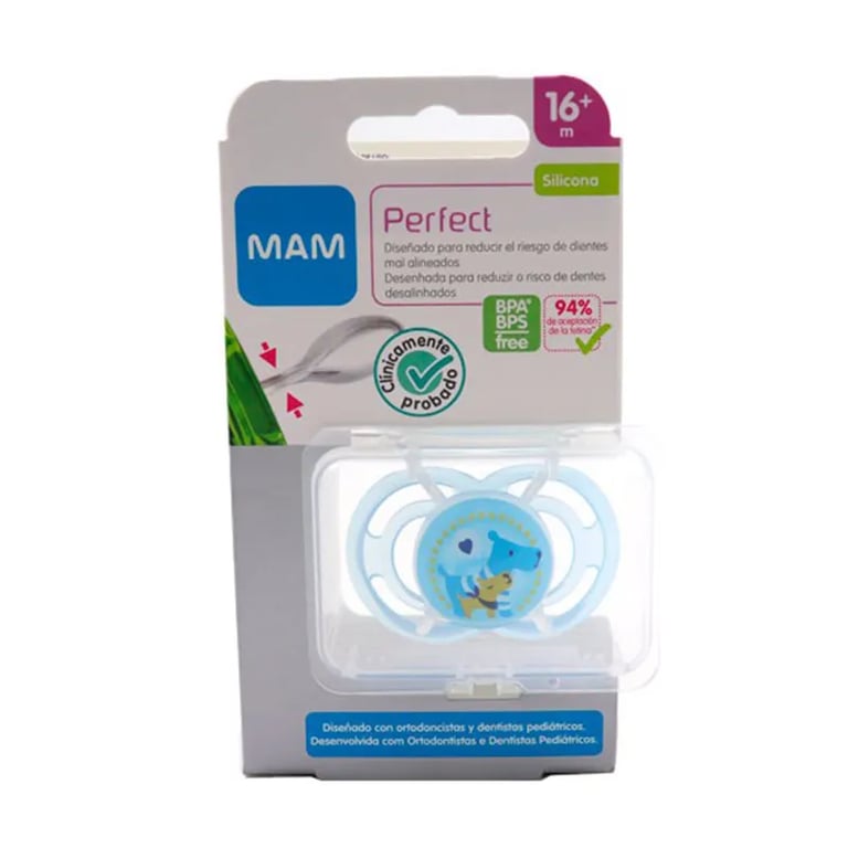 MAM PERFECT CHUPETE SILICONA 16+M