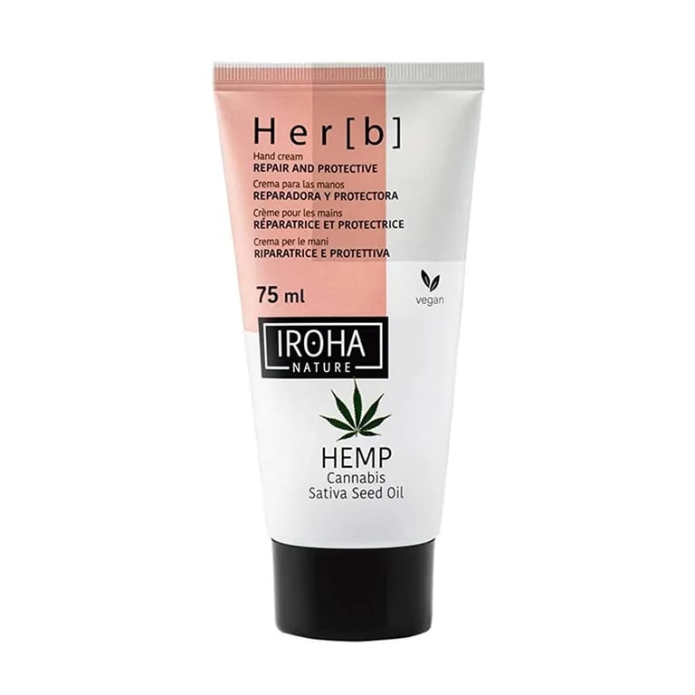 Crema Riparatrice Per Le Mani Olio Di Semi Di Canapa