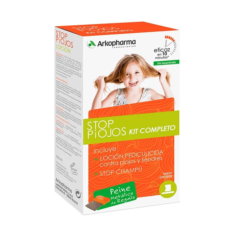 STOP PIOJOS PELO LARGO KIT COMPLETO