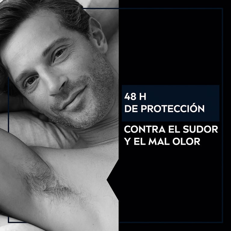 Black & White Men Invisible Antitranspirante Original Roll-On 50 ml de Nivea