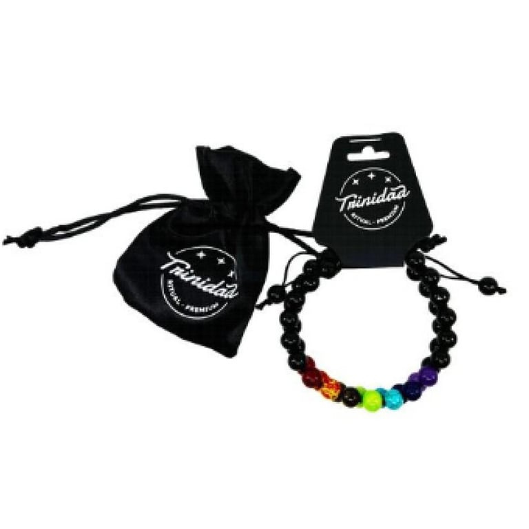 Bracelet Chakras Onyx Noir 8mm
