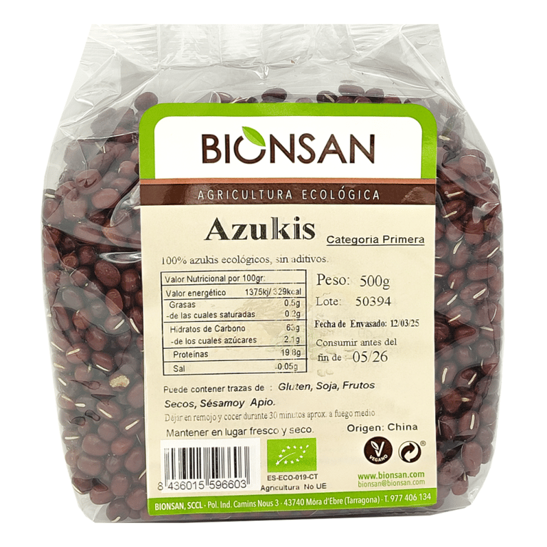 Haricots Azuki Biologiques