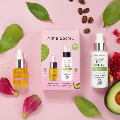 Cofre Contorno Ojos & Mini Rose Cactus Facial Oil 30 ml + 10 ml - imagen 3 de 12