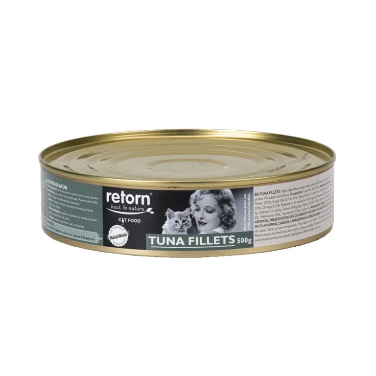 Filets de Thon Naturel pour Chats