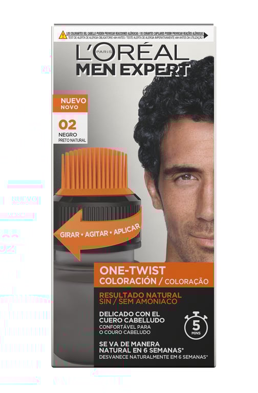 Men Expert One Twist Coloration 02 Noir de L'Oreal Paris