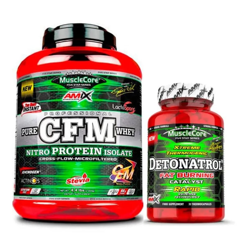 Pack Regalo CFM Nitro Isolate 2 kg + Detonatrol 30 Capsule