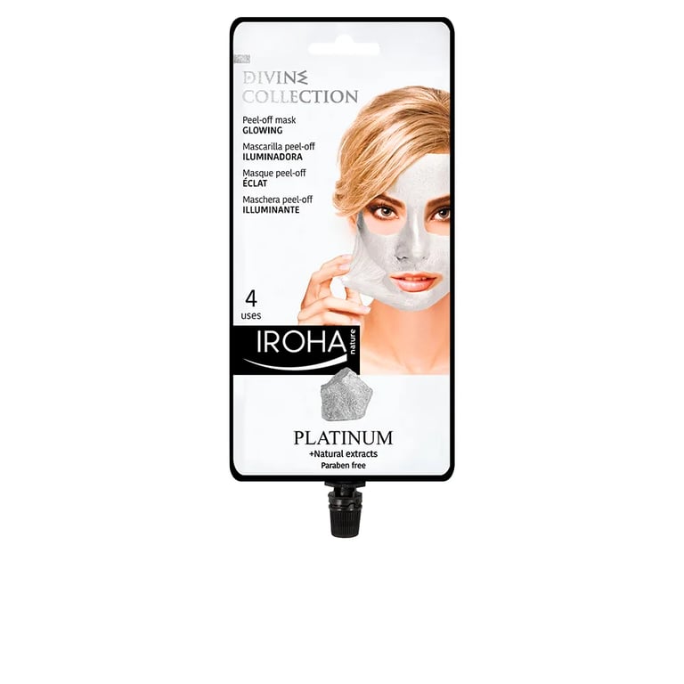 PLATINUM PEEL-OFF GLOWING MASK 4 USES