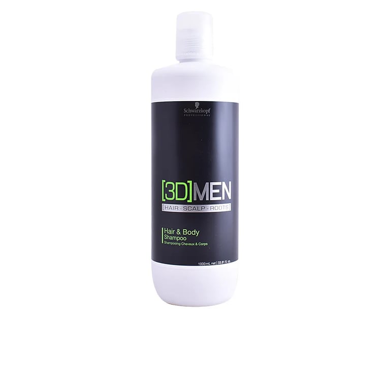 3D Men Hair & Body Shampoo