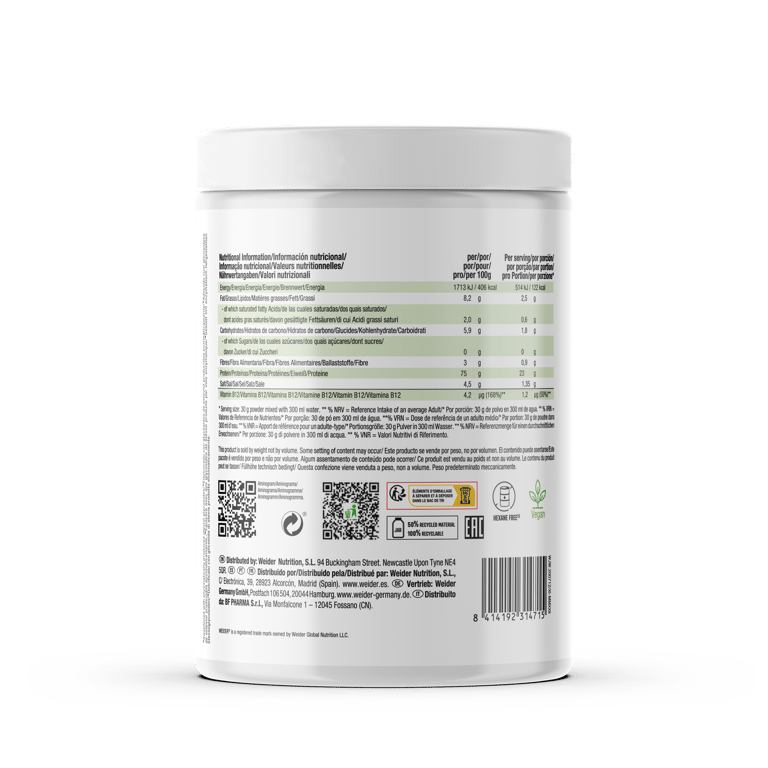 Vegan Protein 540g de Weider