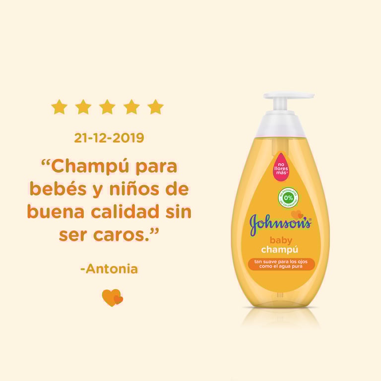 Baby Shampooing 750 ml de Johnson's Baby