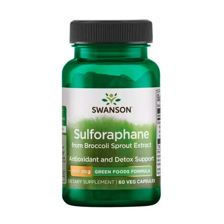 Extracto De Brotes De Brocoli Sulforafano 400 mcg