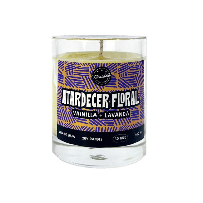 Bougie Vaso Crépuscule Floral