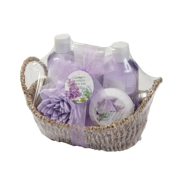Set De Baño Lavanda Francesa