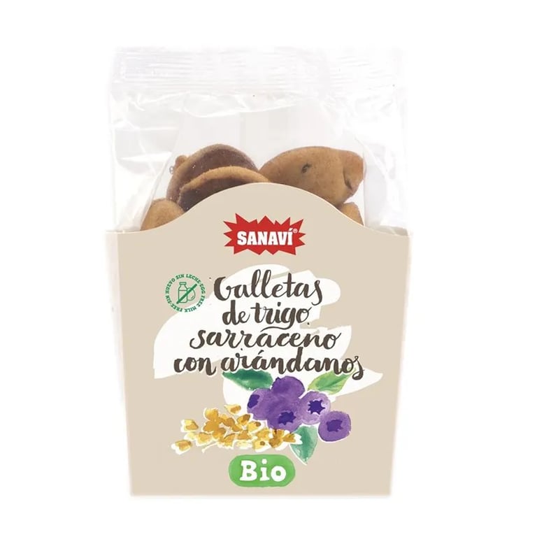 Biscuit au Sarrasin et aux Myrtilles