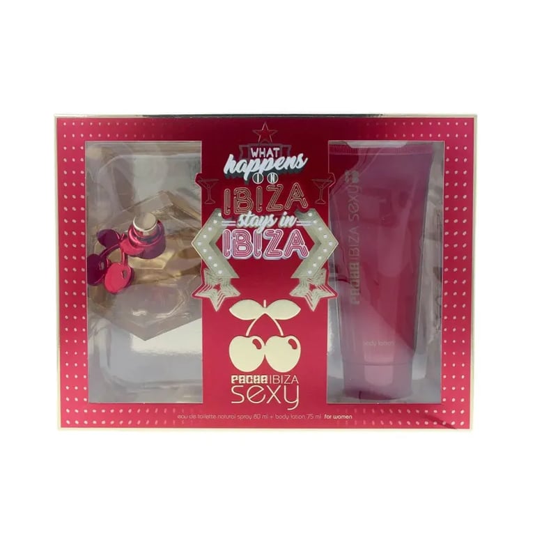 Coffret Pacha Ibiza Sexy Woman EDT 80ml + Lotion de Corps 75 ml
