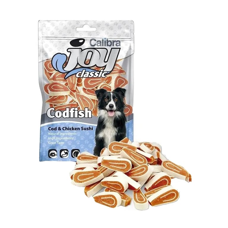 Dog Joy Classic Morue Poulet Sushi