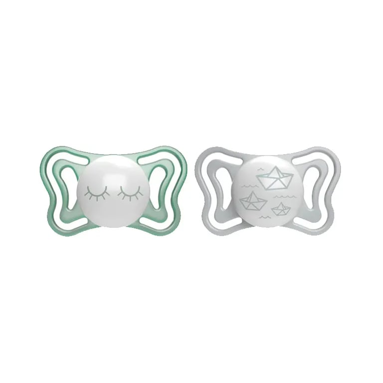 Sucette Physio Forme Light Glow Silicone 16-36M