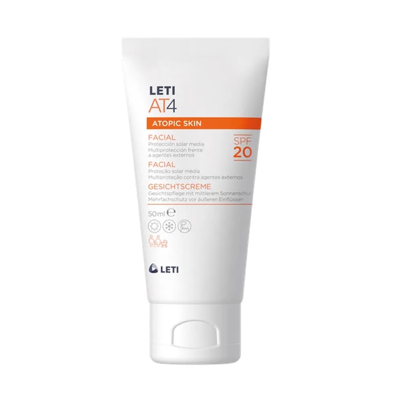 LETIAT4 FACIAL PIEL ATÓPICA SPF20