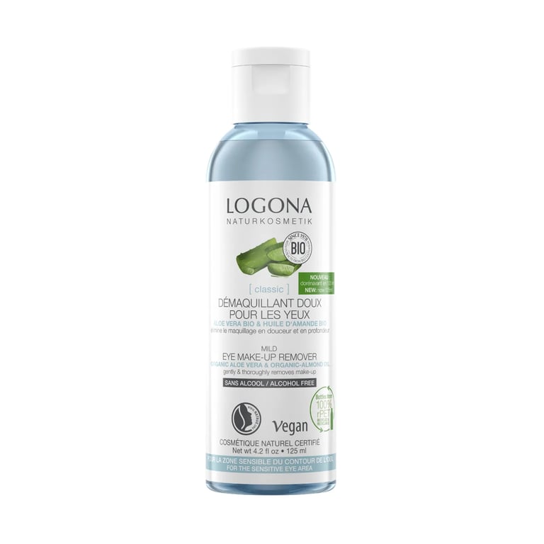 Aceite Desmaquillante Ojos Suave Aloe Y Almendras Bio
