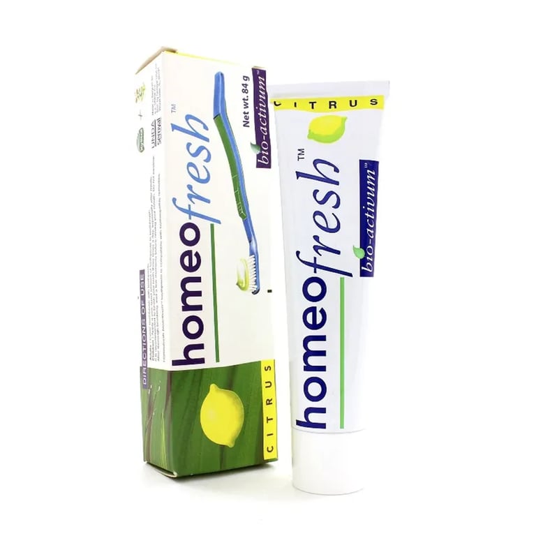 HOMEOFRESH PASTA DIENTES LIMON