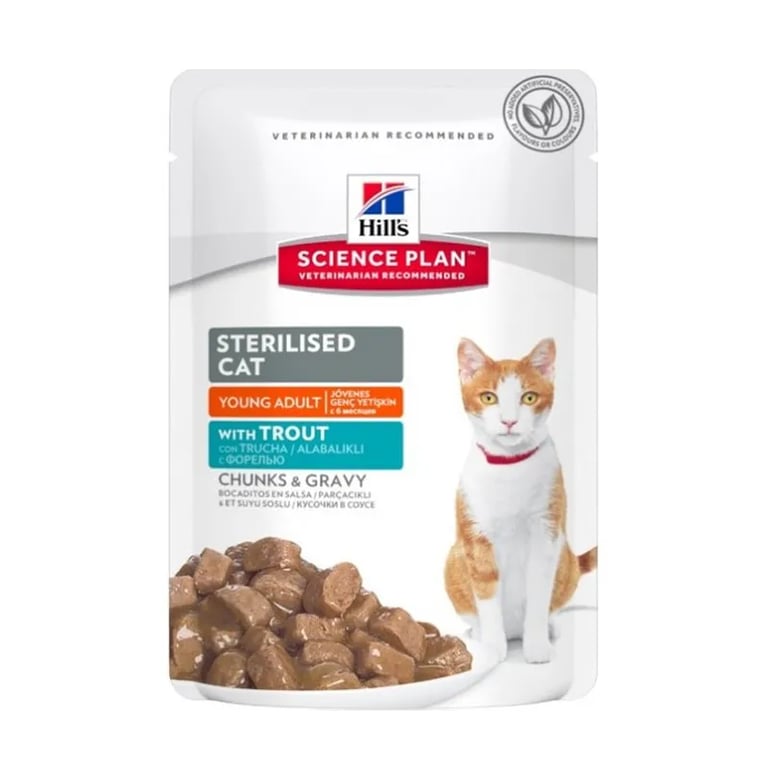 Gato Adulto Young Sterilised Trucha
