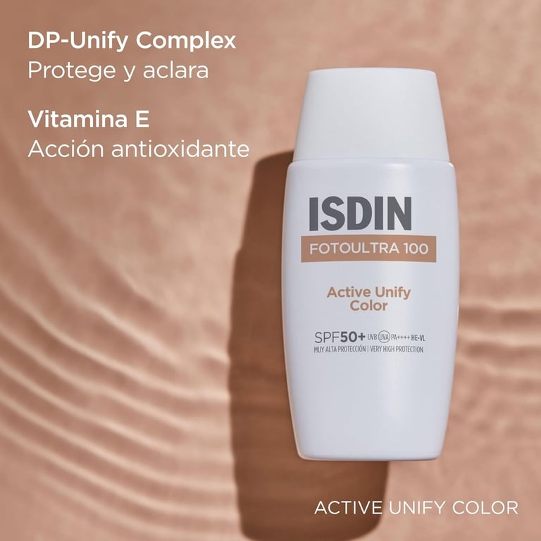 Fotoultra 100 Active Unify Color SPF50+ 50 ml de Isdin