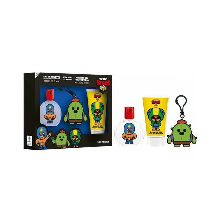 Brawl Stars Friends Edt 50 Ml + Duschgel + Schlüsselanhänger