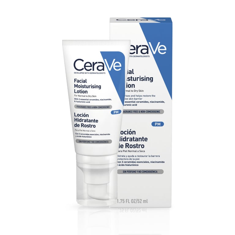 CERAVE LOÇÃO HIDRATANTE DE ROSTO 52ml