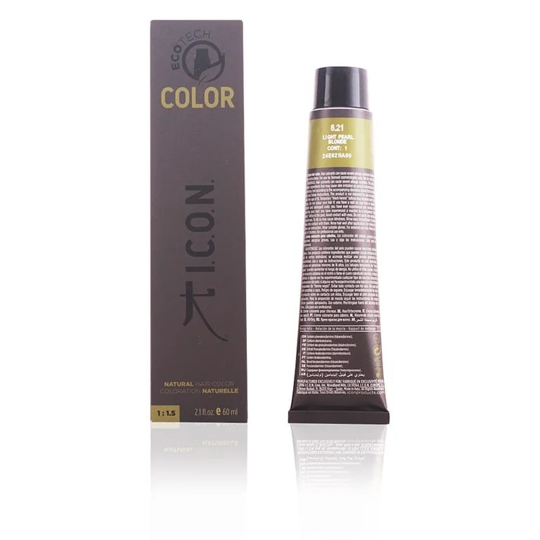 Ecotech Color Natural Color #8.21 Light Pearl Blonde
