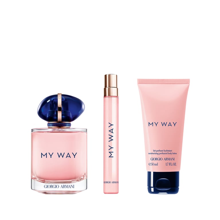 My Way EDP 90 ml + Body Lotion 50 ml + EDP Mini 10 ml Lote de Armani