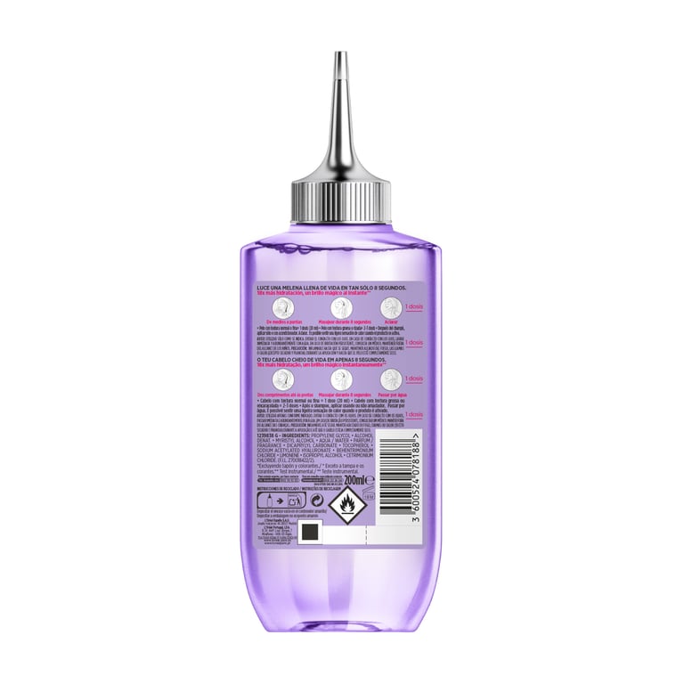Hydra 8 Segundos Magic Water 200 ml von Elvive